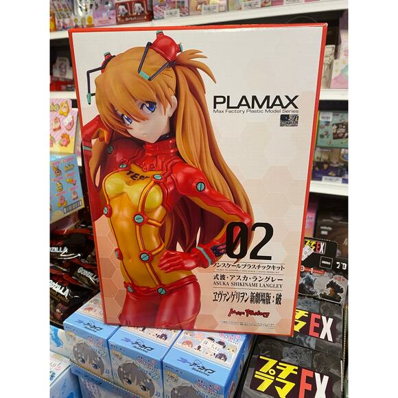 PLAYMAX Evangelion: Asuka Shikinami Langley Plastic Model - Picture 1 of 3